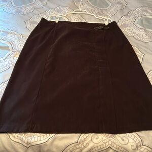 Soft brown long skirt.  31” long.